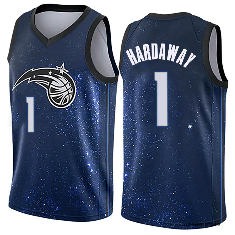 Nike Orlando Magic Swingman Blue Anfernee Hardaway Jersey City